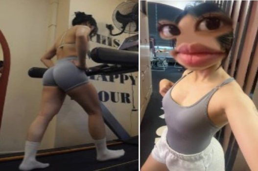 Gái gym mông to thích chuyện ấy nói to