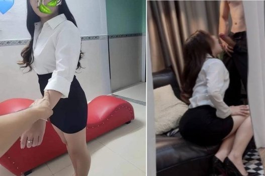 Thư ký dâm đãng quan hệ tình dục với sếp và giám đốc